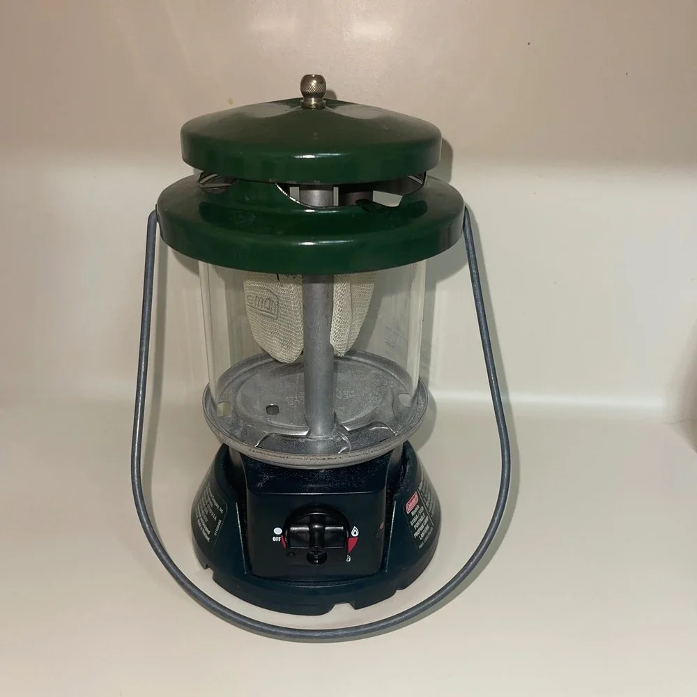 Coleman‎ 5155A 5158 Propane Lantern w/ Case INSTAStart Never Used Clean